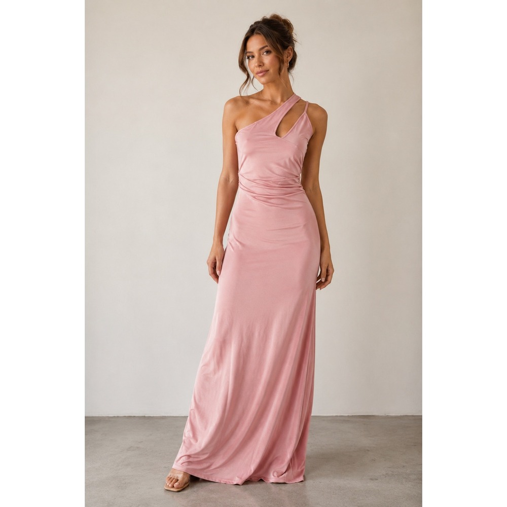 Pink‎ Cocktail Gown Womens S Formal Dress Eclectic Statement Piece Sexy